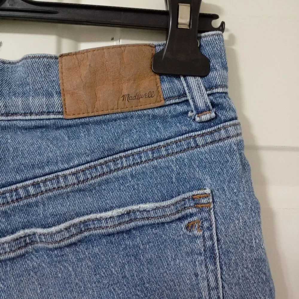 Madewell $128 The Tall '90s Straight Jean in Rondell Wash Size 27 Women's - Picture 7 of 14
